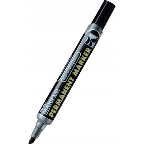Marker permanentny NLF60 czarny ścięty z tłoczkiem płynny tusz PENTEL 42528.jpg