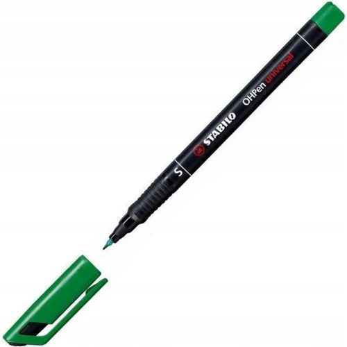 Foliopis STABILO OHPen S niezmywalny 0.4mm zielony 841/36 22991.jpg