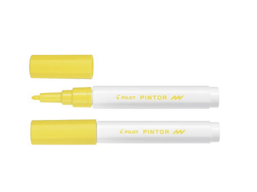 Marker PINTOR F żółty  PISW-PT-F-Y PILOT 97962.png