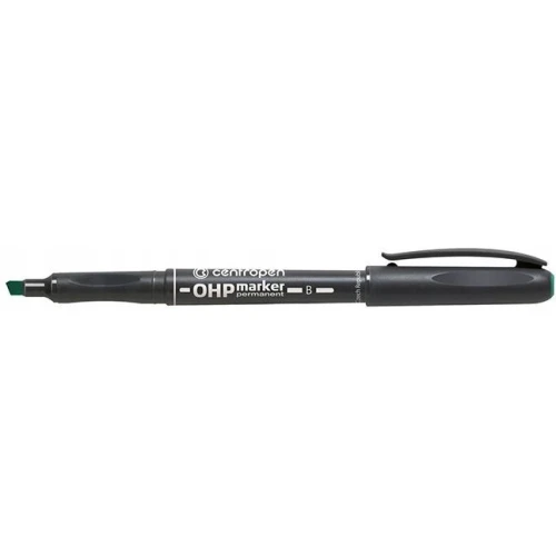 Marker permanentny OHP 1-3mm zielony 2638 CENTROPEN 12403.jpg