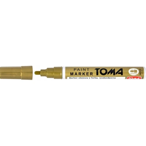 Marker olejowy TO-440 grubość 2.5mm złoty TOMA 12405.jpg