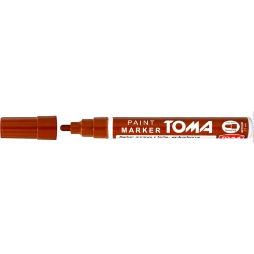 Marker olejowy grubość 2.5mm brązowy TO-440 TOMA 24964.jpg