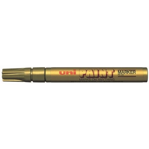 Marker olejowy PX-20 błyszczący złoty UNI 25697.jpg