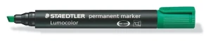 Marker 350-5 zielony STAEDTLER LUMOCOLOR permamentny ścięty