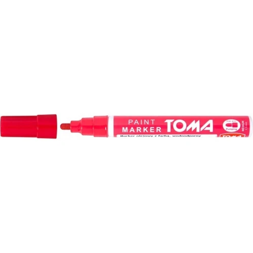 Marker olejowy TO-440 grubość 2.5mm czerwony TOMA 48234.jpg