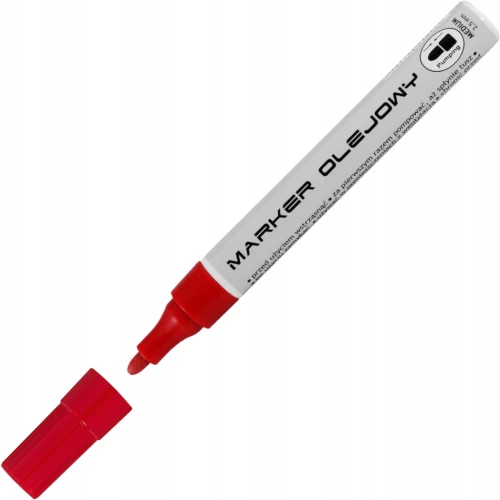 Marker olejowy ECONOMY czerwony TO-420 TOMA 50207.jpg
