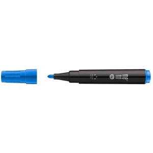 Marker permanentny M200 końcówka okrągła 3mm niebieski MM200-03 MEMOBE