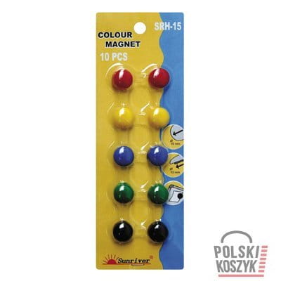 Argo Magnesy kolorowe WF-15 10 szt. 106126.jpg