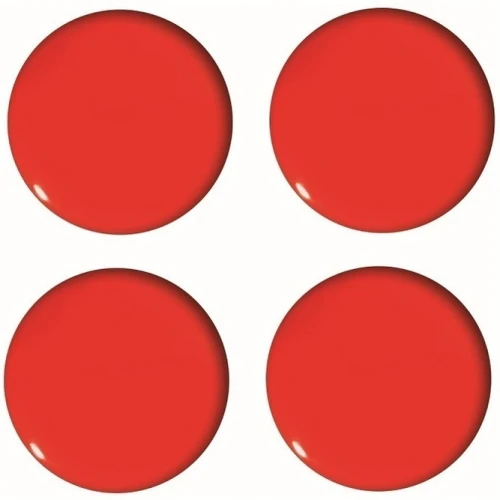 Magnesy do tablic czerwone wypukłe 40mm (4szt.) GM303-PC4 TETIS 103.jpg