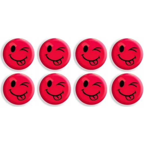 Magnesy do tablic czerwone języczki 20mm/8 GM300-TC8 TETIS 20287.jpg