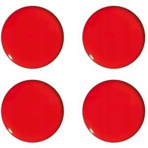 Magnesy do tablic czerwone 40mm (4szt.) GM402-C4 TETIS