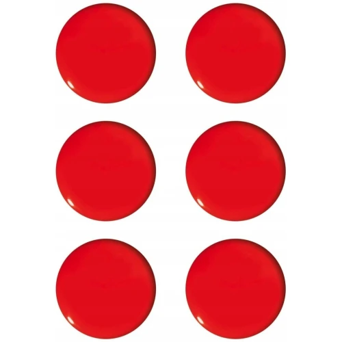 Magnesy do tablic 20mm czerwone (6szt.) GM400-C6 TETIS 25997.jpg