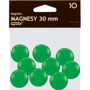 Magnesy 30mm GRAND zielone (10szt.) 130-1697 GRAND 40826.jpg