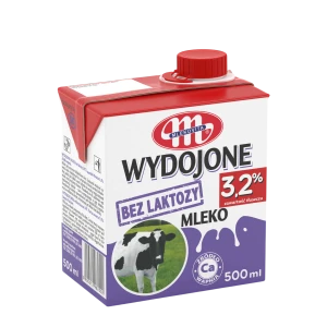 Mlekovita Mleko Wydojone bez laktozy 3.2% 500 ml