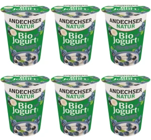 Jogurt borówkowy 3,8% tł. BIO 400 g X6