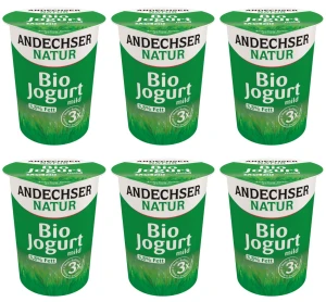 Jogurt naturalny 3,8% tł. BIO 500 g X6