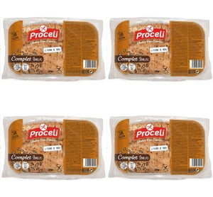 Chleb kanapkowy z ziarnami BEZGL. 280 g X4