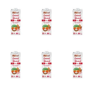 Napój kokosowy z migdałami bez cukru BEZGL. BIO 1 l X6