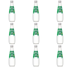 Naturalna woda mineralna  średnionasycona CO2 0,3l X9