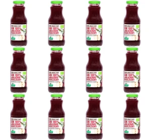 Sok jabłkowo-buraczkowy 100 % BIO 250 ml X12