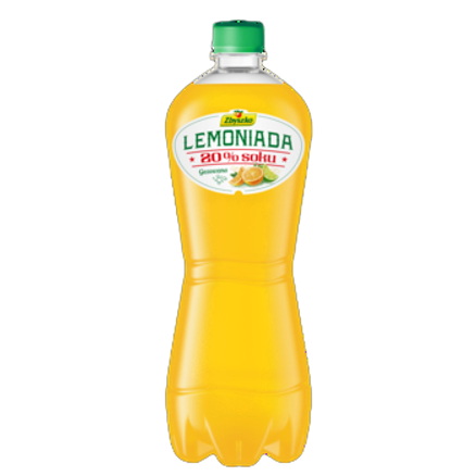 Lemoniada gazowana o smaku cytrusowym 20% soku Zbyszko 1 l Lemoniada gazowana o smaku cytrusowym 20% soku Zbyszko 1l
