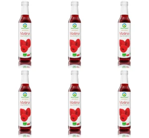 Syrop malinowy 250 ml BIO X6