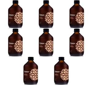 Kombucha Brzoskwinia + Trawa Cytrynowa BIO 330 ml X8