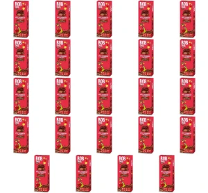 Przekąska jabłkowo-truskawkowa w mlecznej belgijskiej czekoladzie 30g X24