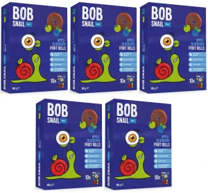 Przekąska jabłko - borówka 100g X5
