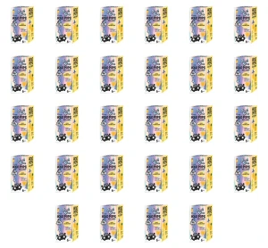 HOLOPOPS krystaliczny lizak bez cukru, o smaku ananasowym z wit C i D  (6 szt ) 36 g X28