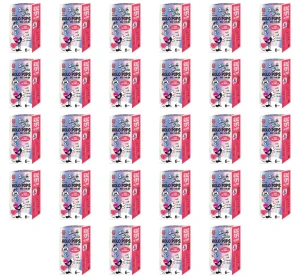 HOLOPOPS krystaliczny lizak bez cukru, o smaku malinowym z wit C i D (6szt )36g X28