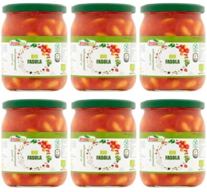 Fasola w sosie pomidorowym BIO 440 g X6
