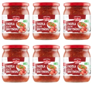 Fasolka a'la po bretońsku 480g X6