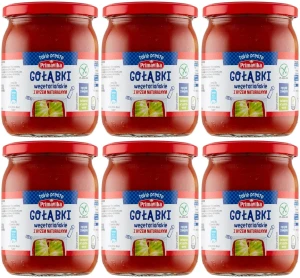 Gołąbki wegetariańskie z ryżem naturalnym BEZGL 480 g X6