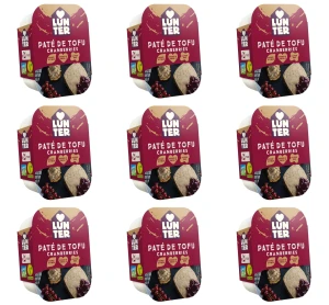 Pasta pasztet z żurawiną 150g X9