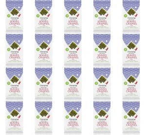 Chipsy z alg morskich o smaku chili Seaveg BEZGL. BIO 4 g X20