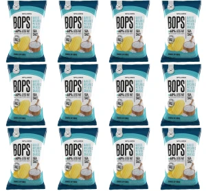 Chipsy ziemniaczane pieczone z solą morską BEZGL. BIO 85 g X12
