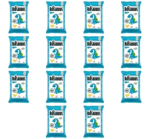 Chrupki kukurydziane Dinozaury z solą morską BEZGL. BIO 30 g X14