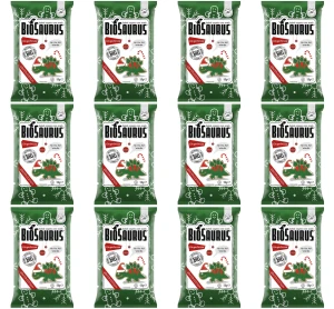 Chrupki kukurydziane Dinozaury ZIMOWE o smaku piernikowym BEZGL. BIO 50 g X12