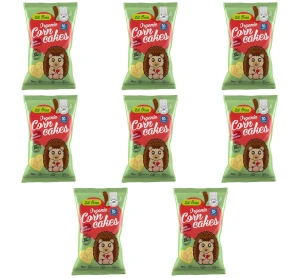 Chrupki kukurydziane jabłko-cynamon od 10 miesiąca BEZGL. BIO 30 g X8