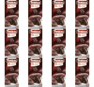 Czekolada gorzka 100 g Stevia X12