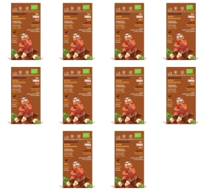 Czekolada z orzechami laskowymi BIO 50 g X10