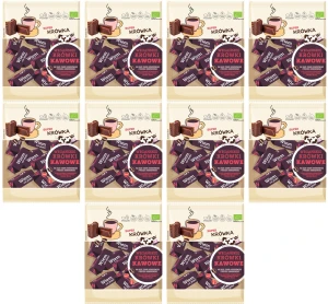 Krówki wegańskie kawowe  BIO 150 g X10