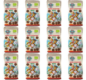 Mini ciastka kakaowe dla dzieci Psi Patrol BIO 100 g X12