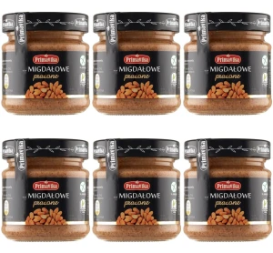 Pasta migdałowa z prażonych migdałów 185 g X6