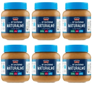 Pasta naturalna Peanut Butter 350 g X6