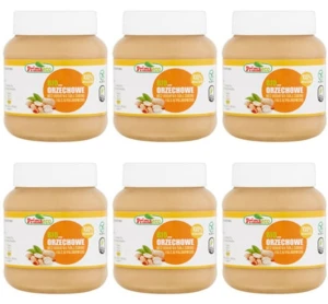 Pasta orzechowa 100% orzeszków arachidowych BIO 360 g X6
