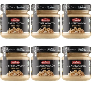 Pasta z prażonych orzechów nerkowca 185 g X6