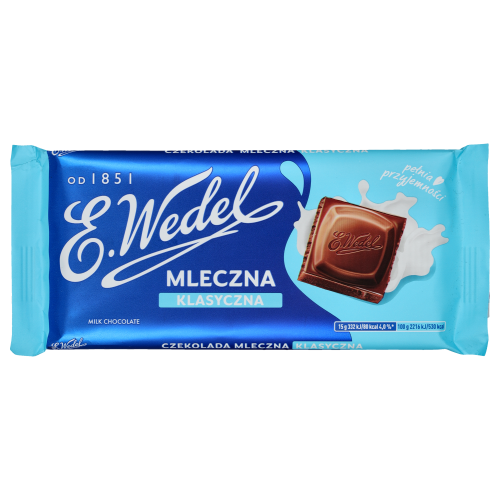 Czekolada klasyczna mleczna E. Wedel 90g