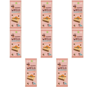 Wafelki z kremem kakaowo-orzechowym B/C BIO 120 g X8